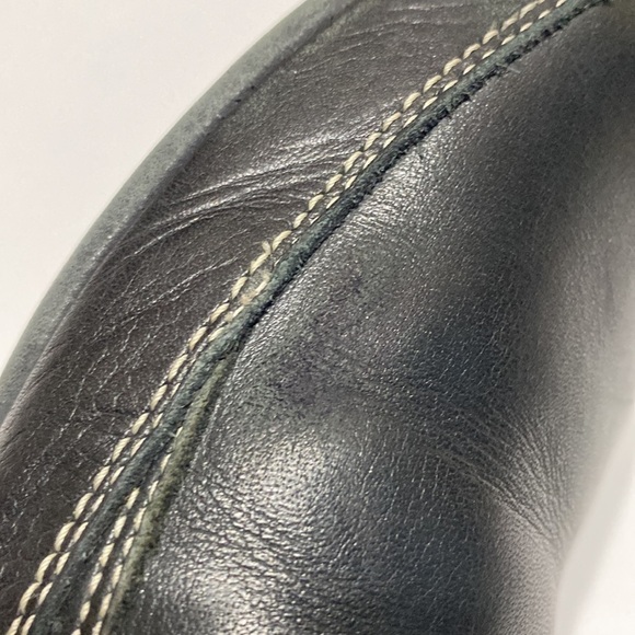 Cole Haan G Series Nike Air Men’s Black Leather Loafers Slippers Driving Shoes. - Picture 10 of 12